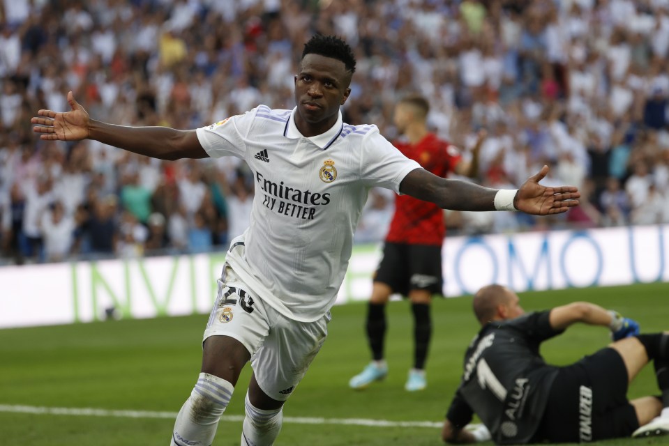 Vinicius Jr was racially abused by Atletico Madrid fans ahead of kick-off