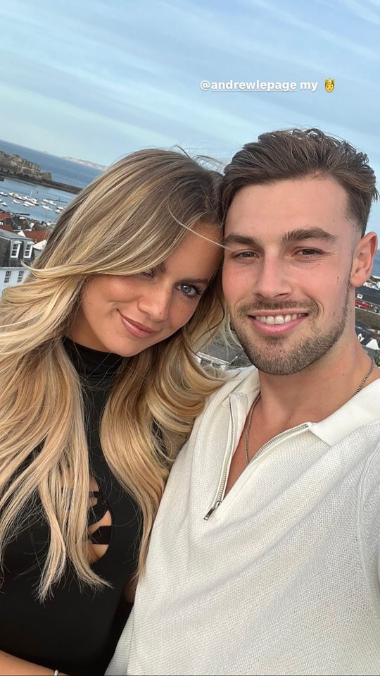 Love Island's Tasha and Andrew have enjoyed a £600 a night room