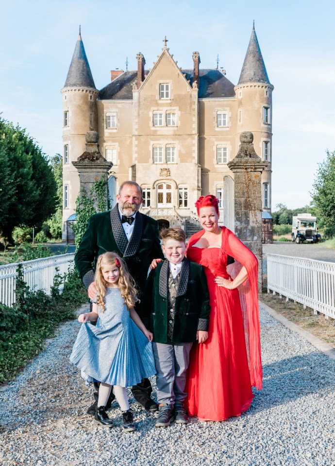 The show followed the couple as they bought a dilapidated 19th-century French chateau and began restoring it