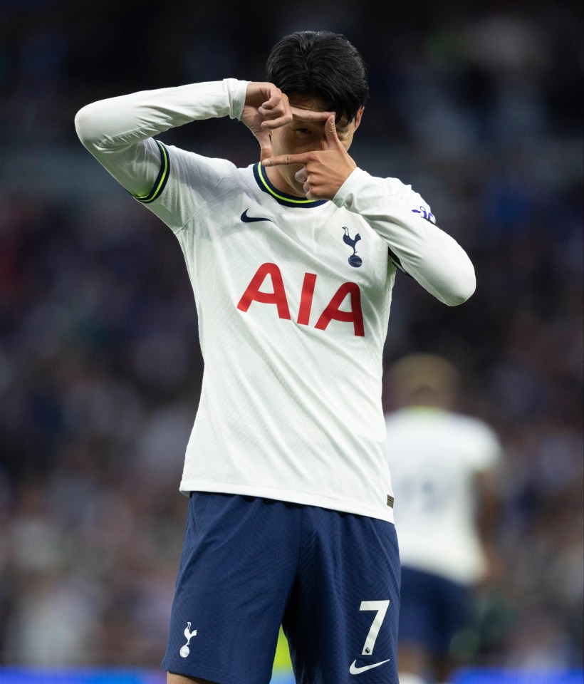 Son Heung-min came off the bench to score a hat-trick