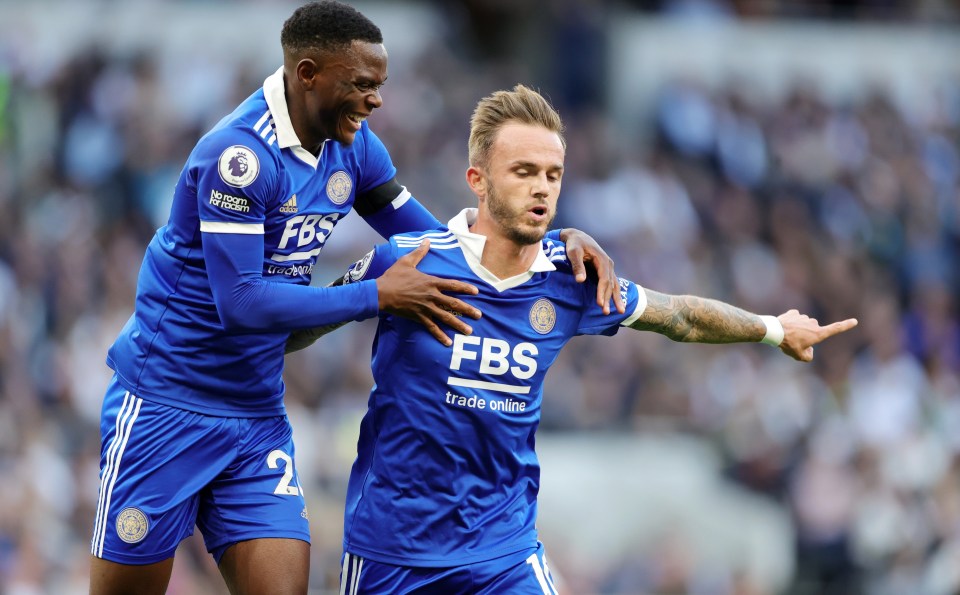 James Maddison scored with an audacious finish