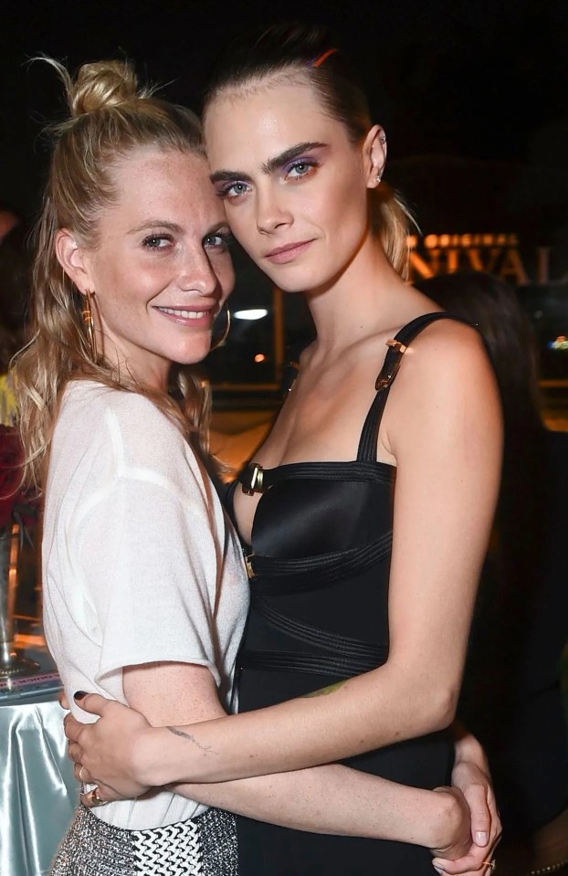 Sister Poppy has rushed to Cara's side in West Hollywood, Los Angeles