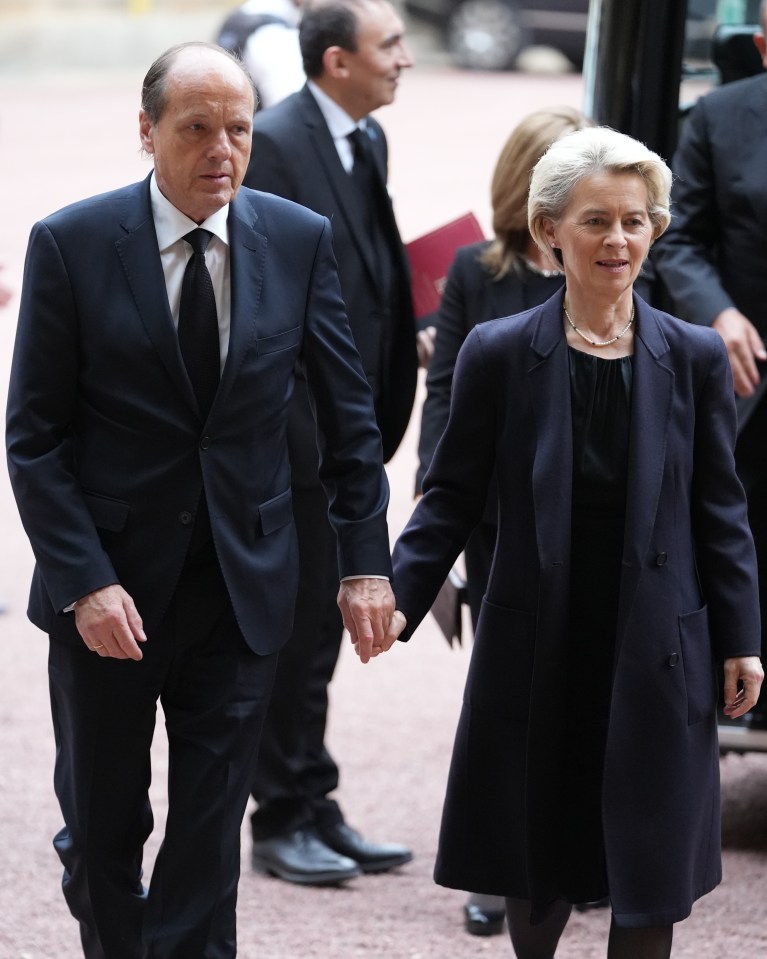 Ursula von der leyen and her husband Heiko