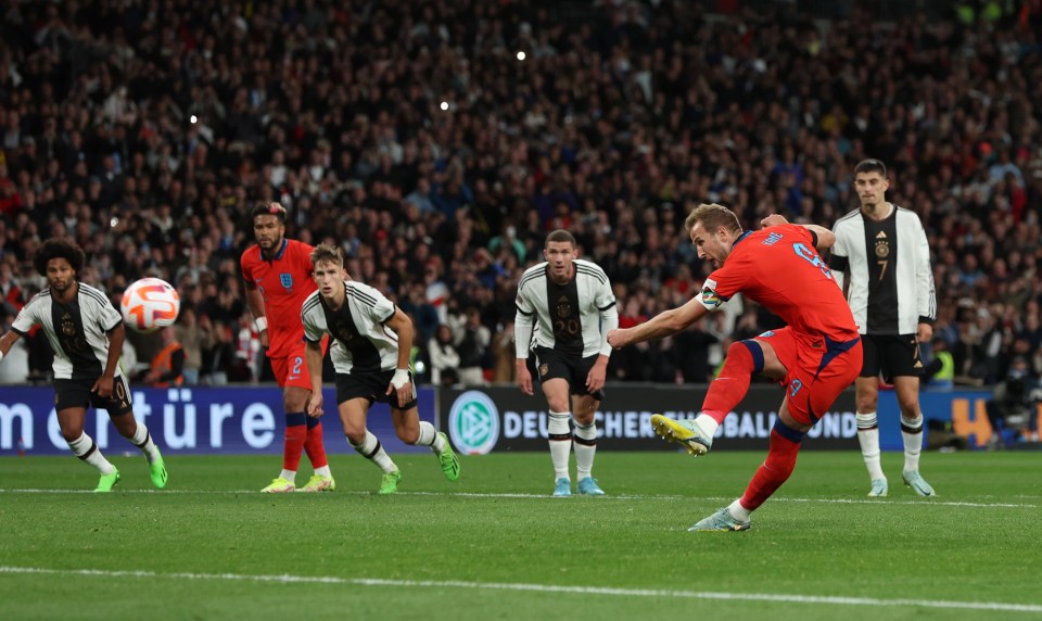 Harry Kane then looked to have won it for England after converting his penalty