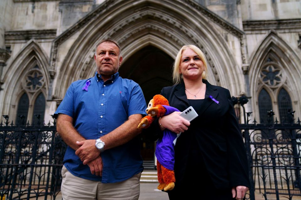 Hollie and Paul Battersbee launched a heart-rending campaign to keep their lad alive