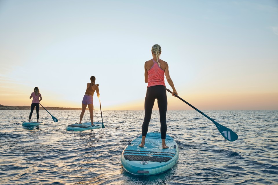 Adults and kids have more than 60 sports to sample, from football and volleyball to paddleboarding and sailing