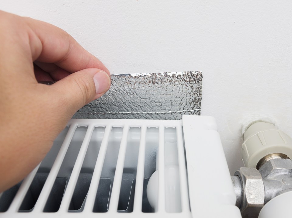 It's not a solution to the energy crisis, but foil can reflect the heat back into the room if placed behind radiators to ensure no heat is wasted