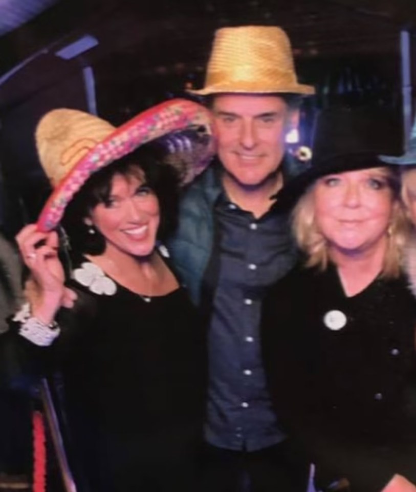 Lorraine, Phil and Fern pictured together in 2017