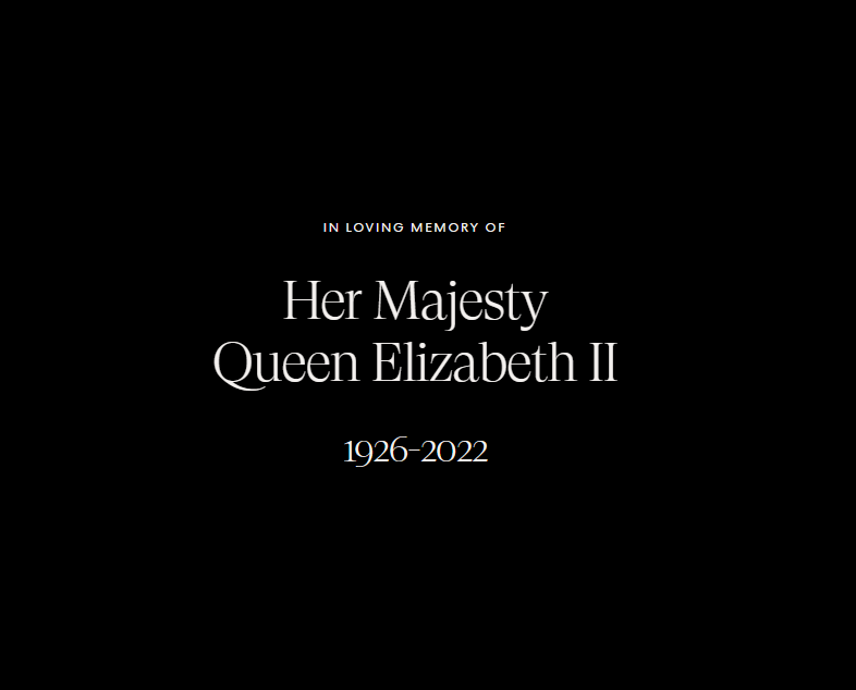 Harry and Meghan's website shared a touching tribute to The Queen