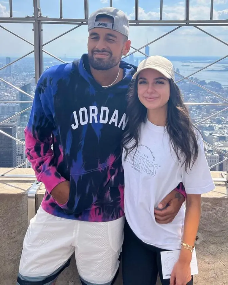 The pair have been sightseeing in New York for the US Open