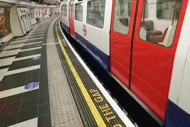 Just 85 seconds after he was caught between the first train and the platform another train arrived and crushed the victim again