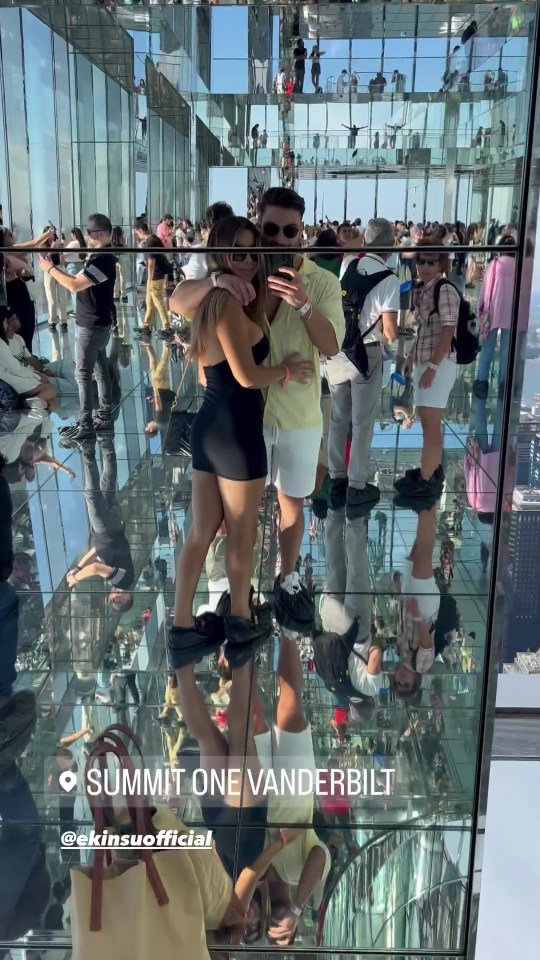 Love Island's Davide Sanclimenti and Ekin-Su Culculoglu are currently living their best lives in New York City