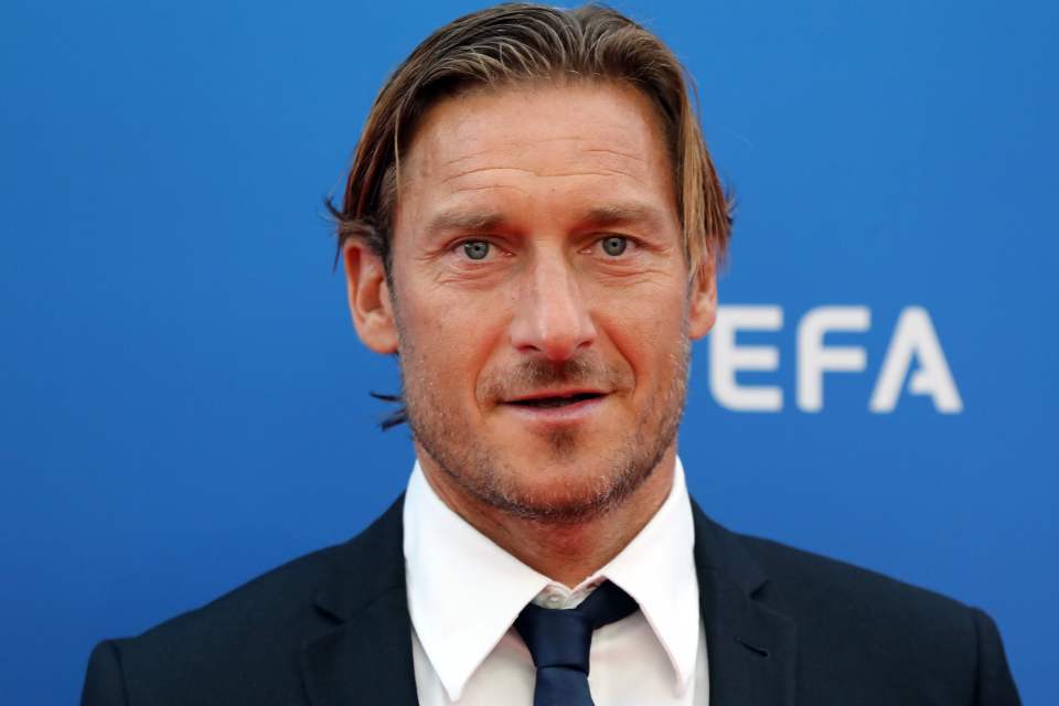 Totti retired from football in 2017