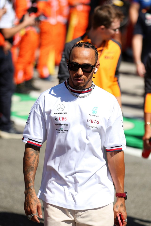 Lewis Hamilton has struggled all season and is yet to win a race in 2022