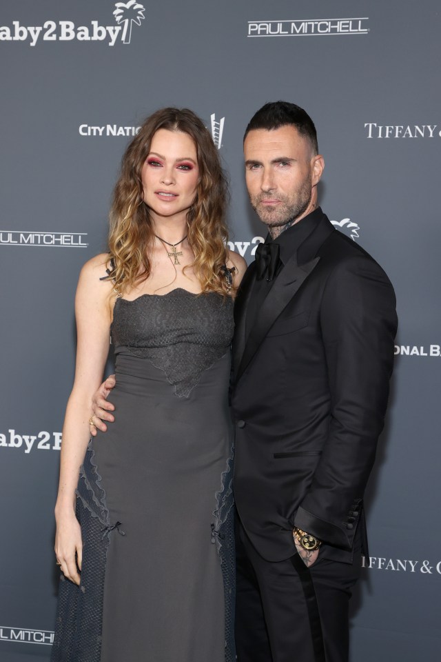 Behati and The Voice star Levine married in 2014 and have two daughters