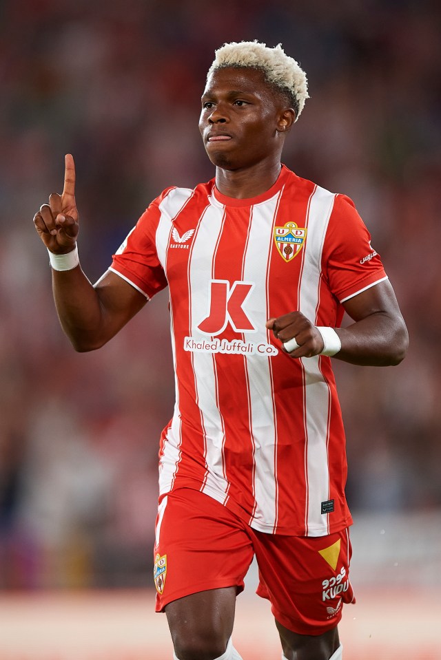 Largie Ramazani has been a hit at Almeria in LaLiga