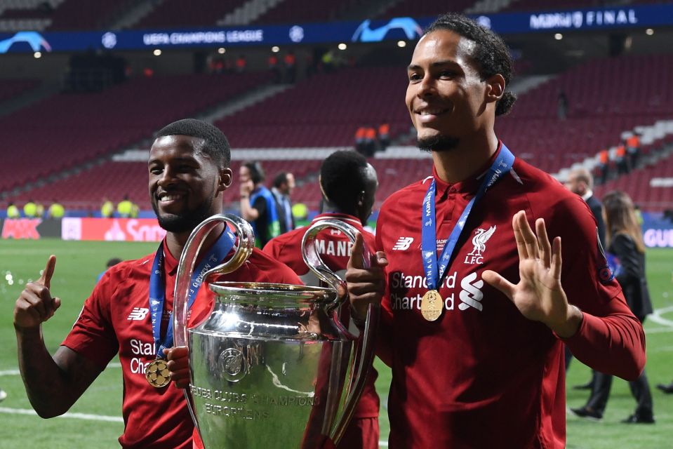 Wijnaldum and Van Dijk became close pals while playing together for club and country