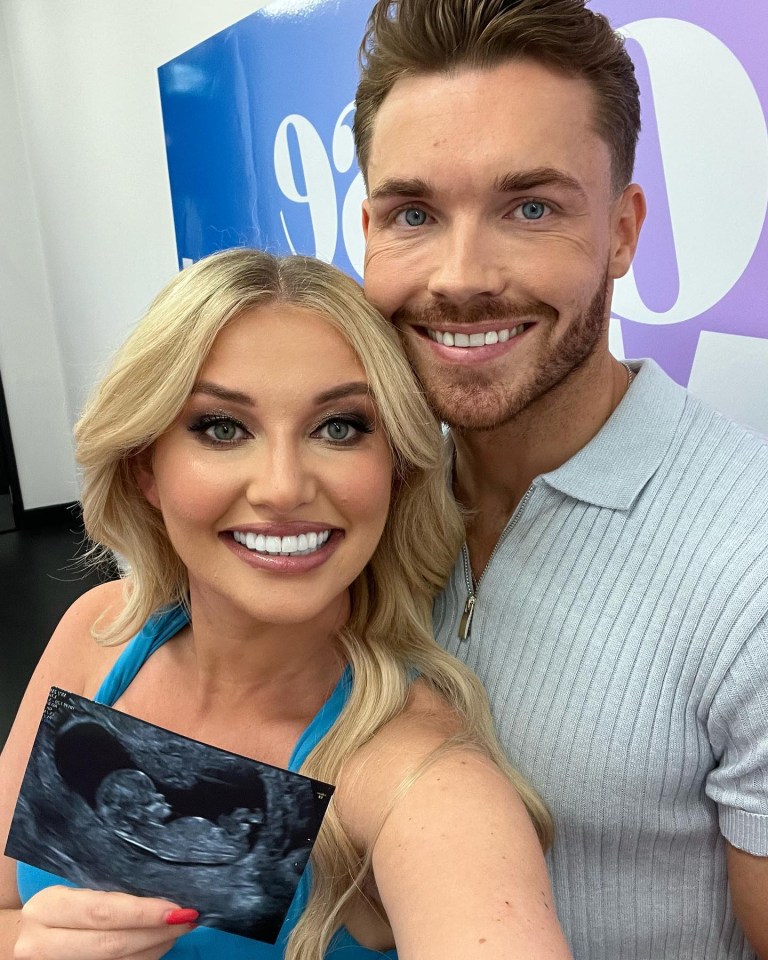 The reality TV star is expecting her first baby with boyfriend Sam Rason