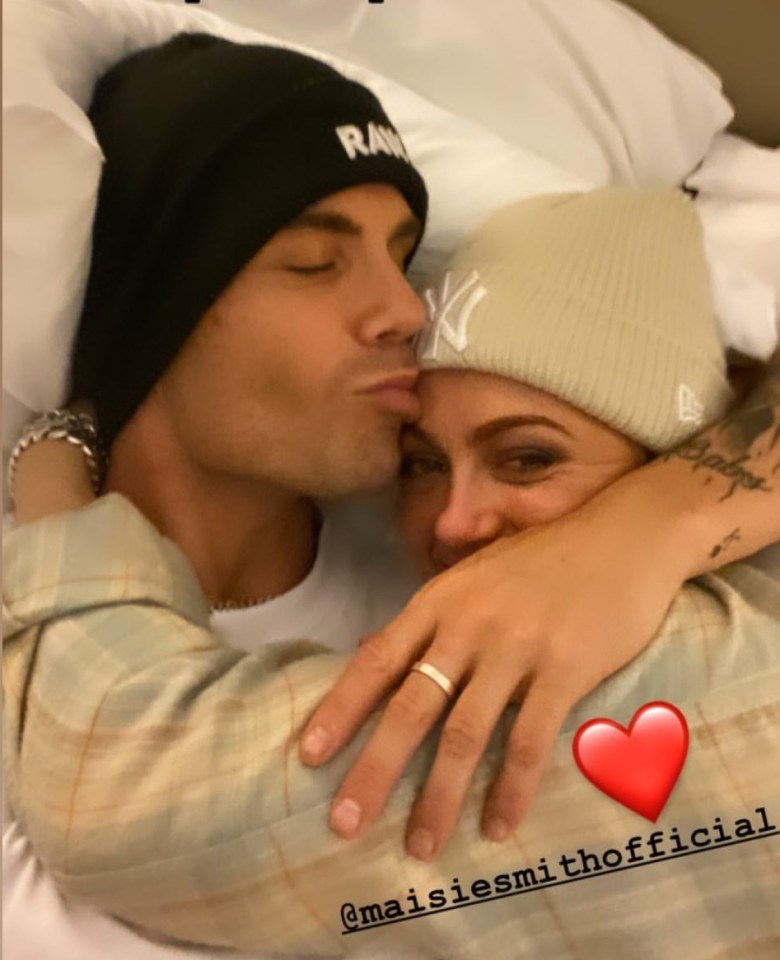 Max George shared a video of him watching his 'unreal' girlfriend on stage for the Strictly tour