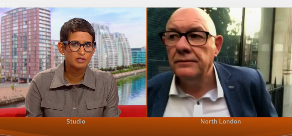 BBC Breakfast viewers slammed Naga Munchetty for a 'rude and unprofessional' interview