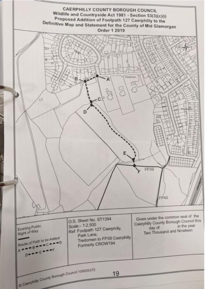 As the appeals process is ongoing, the path has been closed for the last four years leaving residents barred from walking to the woods