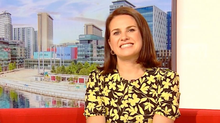 BBC Breakfast's Nina Warhurst was left mortified after being offered a seat on the Tube