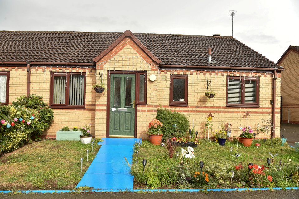 The tenants of the home in Wolverhampton were told by Bromford Housing they would face a 'minor tenancy breach' if the blue didn't disappear