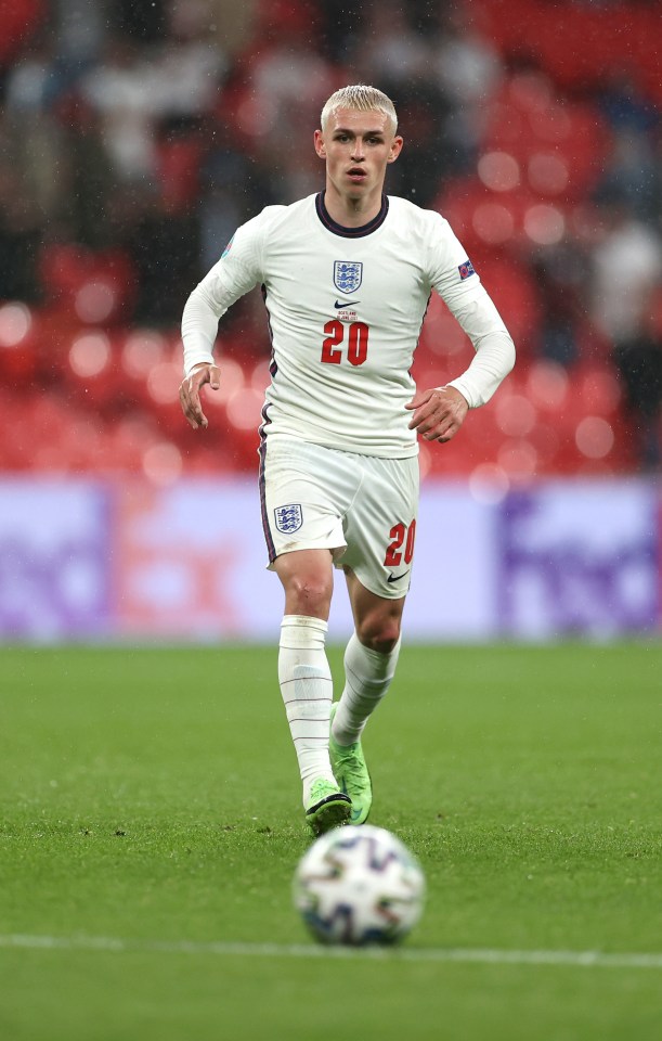 The Manchester City midfielder is set to represent England at the World Cup