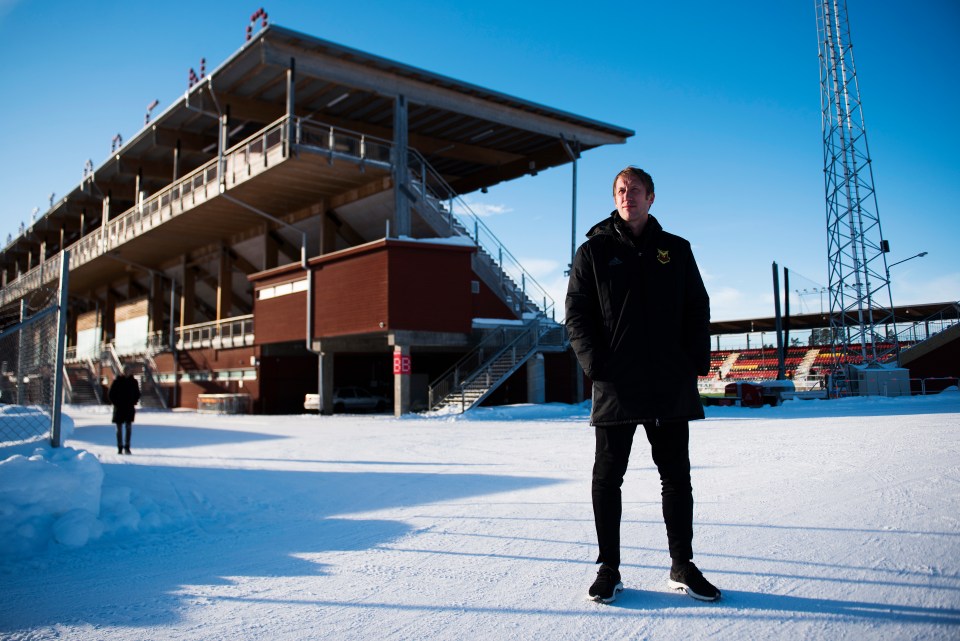 From 2011 to 2018, Potter managed Swedish minnows Ostersunds