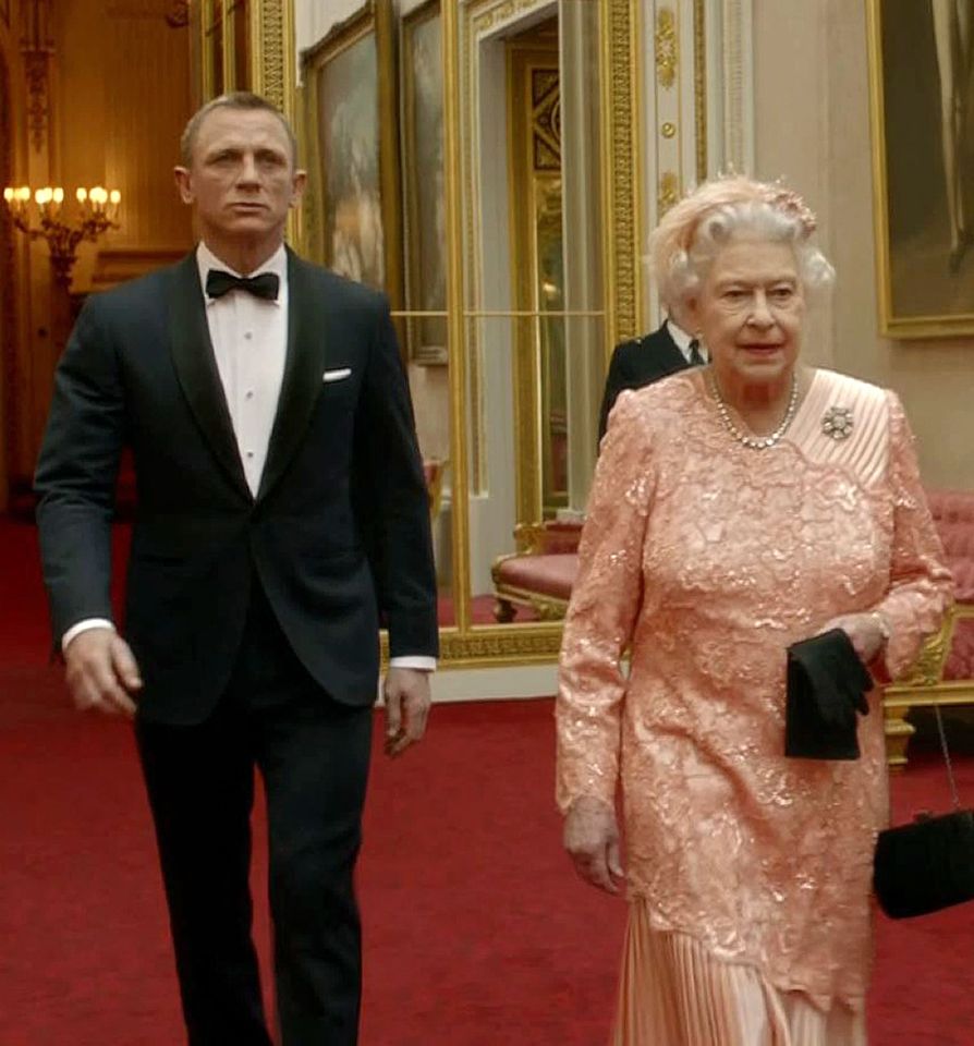 James Bond was with Her Majesty during a segment for the London 2012 opening ceremony