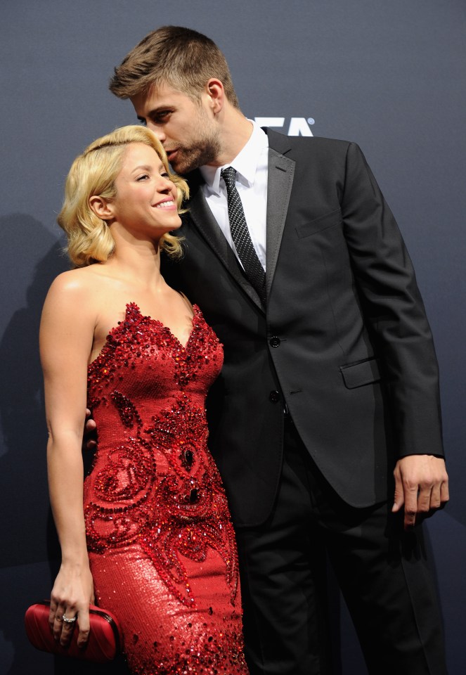 Pop star Shakira met Gerard Pique of Barcelona fame in 2010