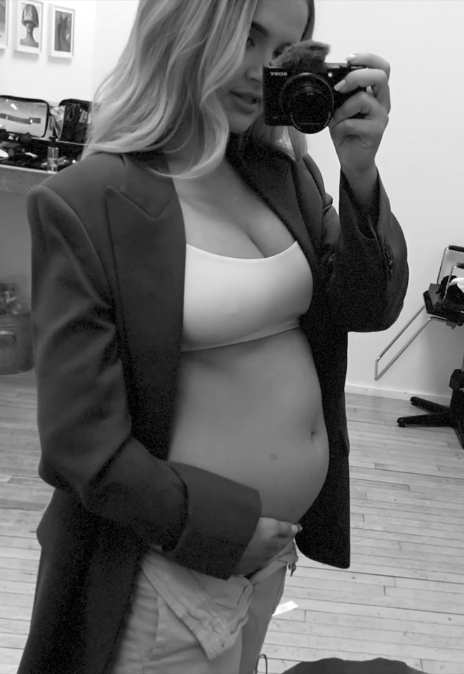 Pregnant Molly has been documenting her pregnancy journey on YouTube