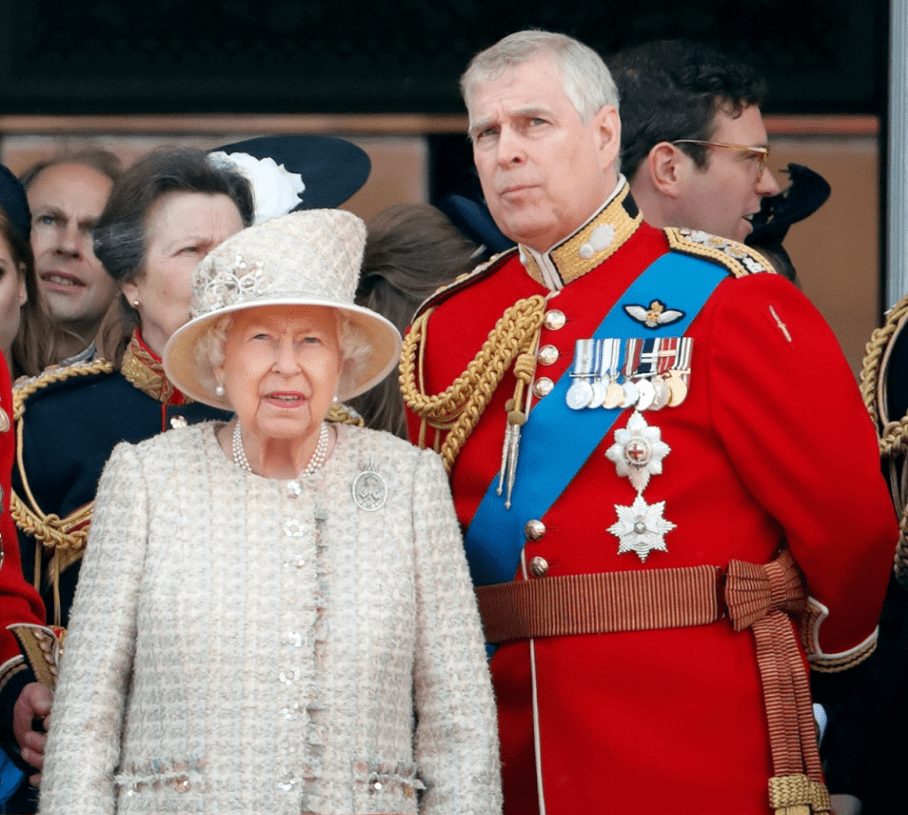 The Queen faced a tumultuous 18 months including her son Andrew's scandal