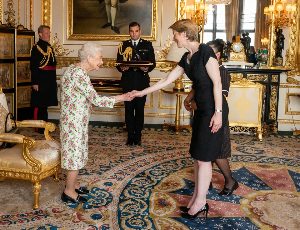 The Queen awarded NHS heroes with the George Cross at a special Windsor ceremony