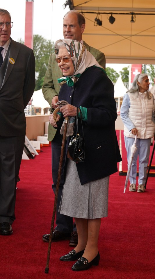 Although she missed the State Opening of Parliament, the Queen did make it to the Royal Windsor Horse Show