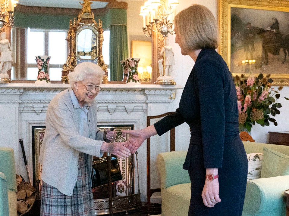 The Queen met with PM Liz Truss two days ago for the traditional “kissing of the hands” ceremony