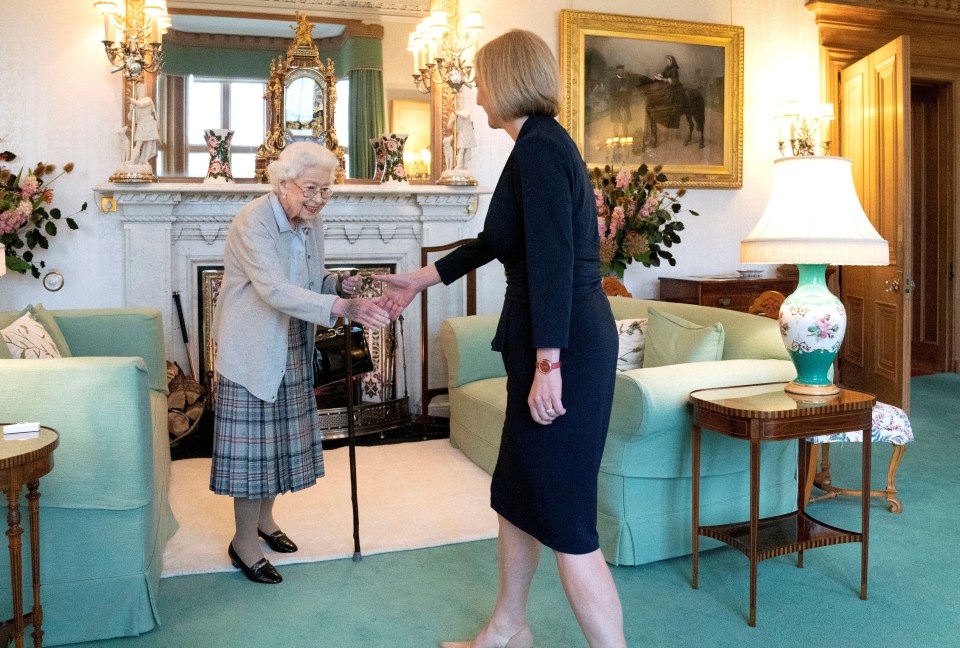 The Queen met with Liz Truss at Balmoral on Tuesday