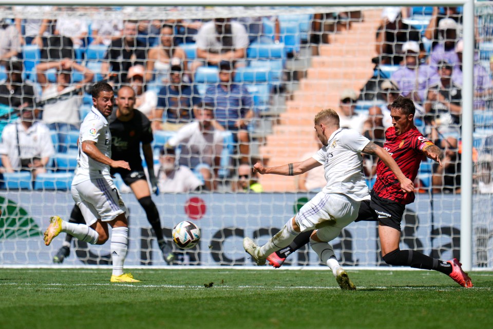 Federico Valverde scored a spectacular solo goal