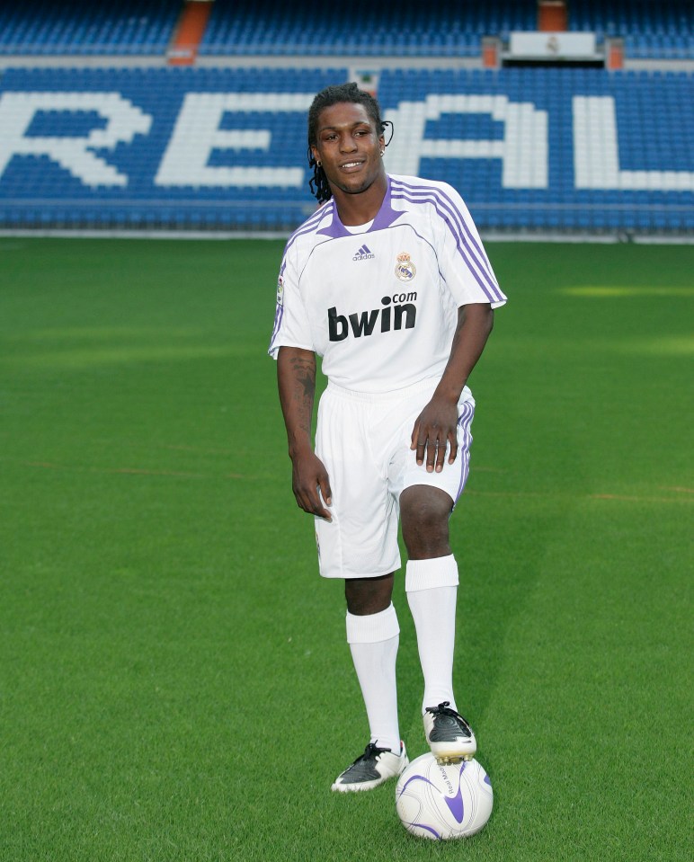 Royston Drenthe joined Real Madrid in 2007