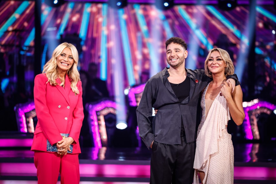 Adam Thomas and Luba Mushtuk were voted off Strictly last night