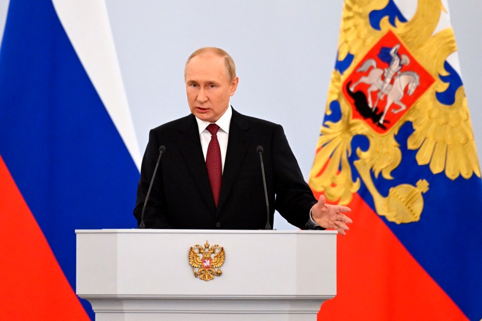 His death is a major blow for Putin, who today gave a speech officially declaring four regions in Ukraine as Russia