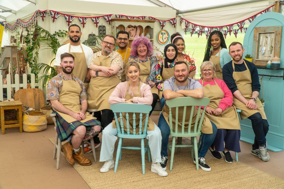 Rebs is one of 12 bakers making their show debut