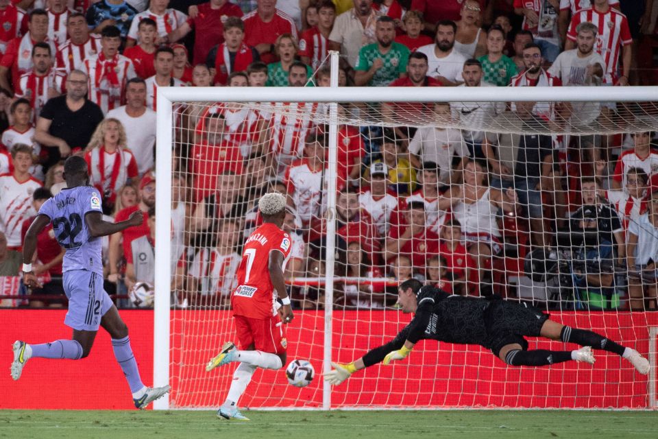 On his LaLiga debut Ramazani left Real Madrid's defence for dead to score