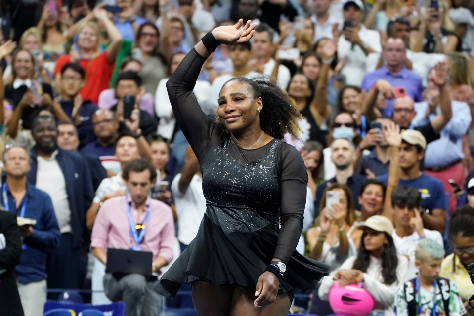 Serena Williams made her final farewell to professional tennis at the US Open