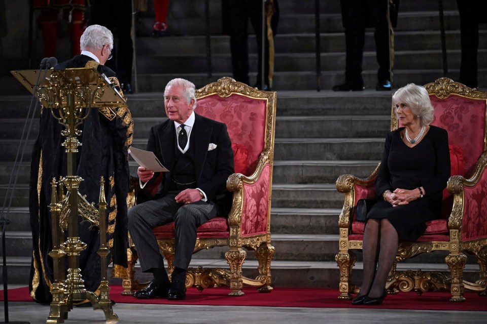 King Charles told Westminster he feels ‘the weight of history’ as he takes on this new role