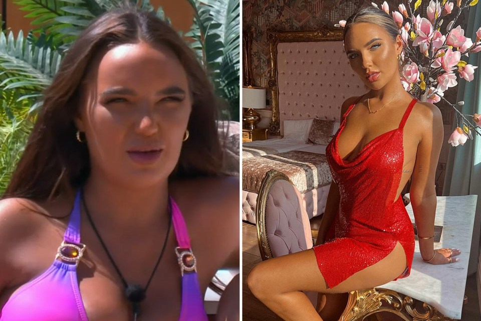 Jazmine Nichol is turning more heads outside of the villa