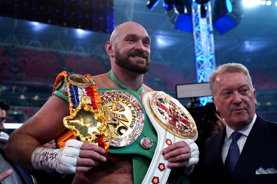 Tyson Fury’s co-promoter Frank Warren believes a fight with Anthony Joshua could top 2m PPVs