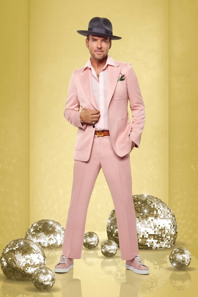 Matt Goss said: 'One of my goals of being on Strictly is that the British public get to experience the real me a bit more'