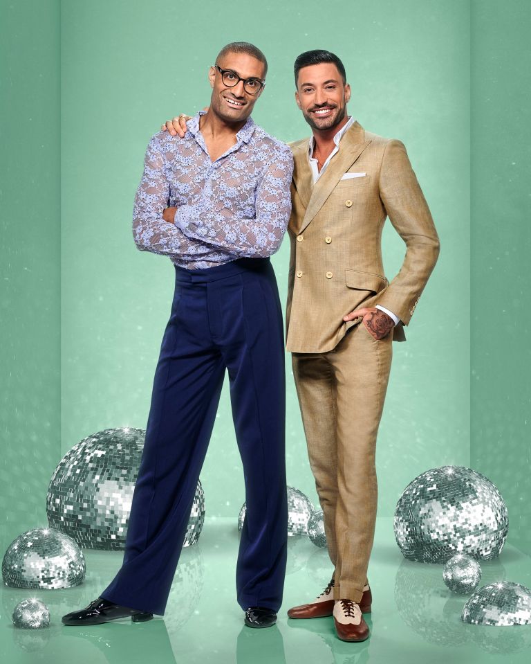 Richie Anderson has been paired with reigning Strictly champion Giovani Pernice