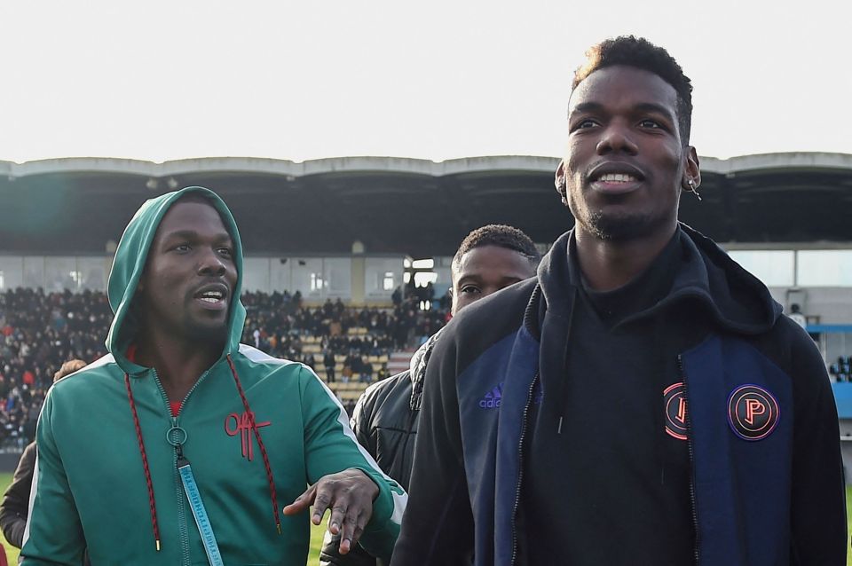 Pogba's own brother Mathias has reportedly been charged over the blackmail